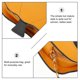 thumbnail image 3 of Bolso bandolera informal de Halloween, bolso bandolera de calabaza, bolso bandolera de diablo pequeño, bolso de mano para estudiantes, niñas y mujeres (marrón), 3 of 5