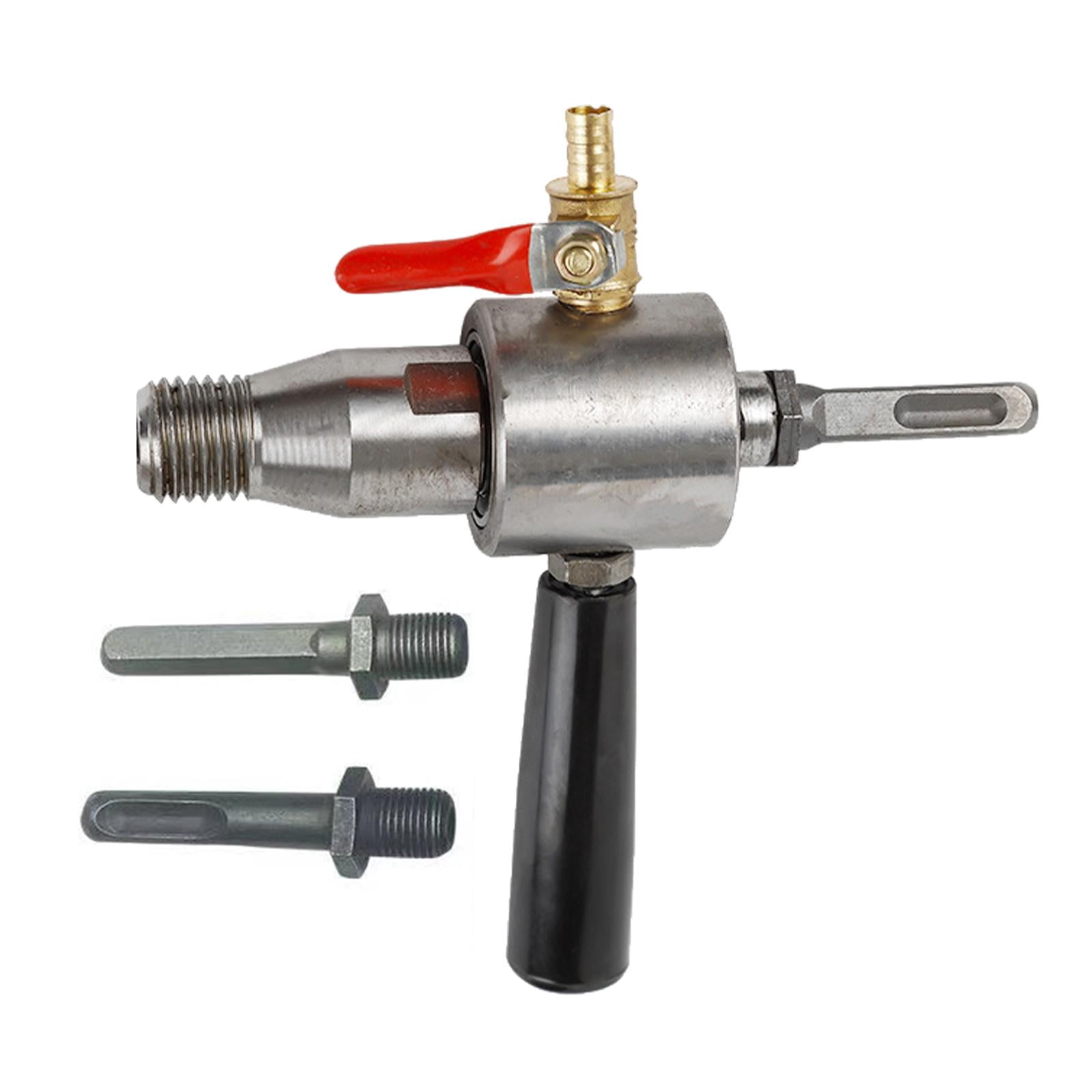 figatia Electric Drill Water Drill Tool Adapter Adjustable Accessory Sturdy Multipurpose Electric Hammer Connection Head With 3 Handles