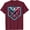 Maroon, variant on Drip Boys Baseball Bat and Softstyle Unisex T-Shirt