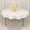 Ivory, variant on BalsaCircle 70" Cotton Round Black Tablecloth Reception Catering Dining Table Linens