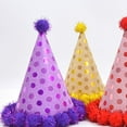thumbnail image 4 of 50Pcs Glitter Bombils Para El Cabello De 3 Cm Para Diadema De Navidad Pasador Cintas Para El Cabello Gloria Glitter Pom Poms, 4 of 9