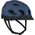 thumbnail image 1 of Retrospec Lennon Casco de bicicleta con luz de seguridad LED Esfera ajustable y visera extraíble - Casco de bicicleta ajustable para hombres y mujeres adultos - Azul marino mate Talla única, 1 of 6