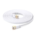 thumbnail image 2 of 10 Gbps CAT 7 Cable Ethernet 32AWG 10Gbps Alta Velocidad 600MHz Ancho de Banda Plana Network Patch Cable, 2 of 5