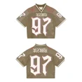 thumbnail image 4 of Camiseta de fútbol Y2K, camiseta holgada de empalme estadounidense de moda, ropa de calle informal transpirable, camiseta unisex de manga corta, 4 of 6