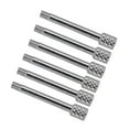 thumbnail image 2 of Dalazy 6pcs Brass Electric Guitar Tremolo Bridge Saddle Clamp String Screws Silver, 2 of 8