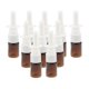 thumbnail image 1 of Naiovety 10 Pieces 5ml Mini Plastic Nasal Pump Mist Fine Sprayer Bottles Spray Brown Accesorios para máquinas de ejercicios, 1 of 1