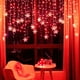 thumbnail image 1 of Cadena de luces LED de copos de nieve de Navidad para interiores y exteriores, cortina de luces de hadas, festón, fiesta de vacaciones, decoración de Año Nuevo, 1 of 4