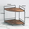 thumbnail image 4 of Organizador de esquina SANRETAHO de 2 niveles para baño y cocina, 4 of 7