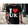 thumbnail image 3 of Cool I Love UK United Kingdom British Patriotic Travel Gift T-Shirt British Citizen Resident Visitor Truism Presents Tshirt, 3 of 10