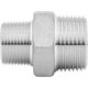 thumbnail image 2 of Stainless Steel Double Reducing Coupling Red Threaded Coupling V4a.2pcs1/2" X 3/8"20mm*25mm, 2 of 4