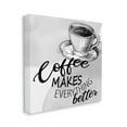 thumbnail image 4 of Stupell Industries Vintage Coffee Phrase Food & Beverage Painting Gallery Wrapped Canvas Print Wall Art, 24 x 24, 4 of 8
