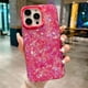 thumbnail image 2 of Luxury Bling Glitter Dream Conch Shell Marble Phone Case For iPhone 11 12 13 14 15 Pro Max 15plus Shockproof Bumper Back Cover, 2 of 5