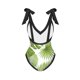thumbnail image 3 of Gibobby Traje de Baño Sexy Bikini Bikini de talle para mujer Trajes de baño de dos piezas con realce sexy Traje de baño vintage Conjunto de bikini con es(Verde,M), 3 of 4