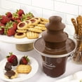 thumbnail image 4 of Nostalgia 8-Ounce Chocolate Fountain, Half-Pound Capacity, Easy to Assemble 3-Tiers, Brown, 4 of 5