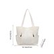 thumbnail image 3 of Nylon Tote Bag Large Capacity Shoulder Bag For Women Casual Handbag For Work School Travel Daily Use, 3 of 6