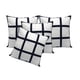 thumbnail image 1 of 4pcs sublimación espacios en panel de poliéster de almohada funda de cojín 40x40cm Baoblaze  Fundas de almohada de sublimación, 1 of 8