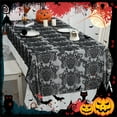thumbnail image 6 of Gothics Styles Lace Table Cover Polyester Fabric Halloween Party Multipurpose Decoration Easy Maintenance, 6 of 8