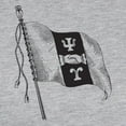 thumbnail image 3 of CafePress - Psi Upsilon Flag Long Sleeve T Shirt - Womens Baseball Tee, 3 of 4
