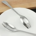 thumbnail image 6 of Eease 6pcs Stainless Steel Sporks Salad Forks Spoon, 6 of 6