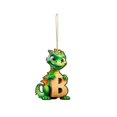 thumbnail image 2 of AOMXGD A-Z 26 Letter Acrylic Christmas Ornament, 2D Flat Custom Letter Hanging Pendant For Christmas Tree, Wreath, Indoor Holiday Decor & Gift Tags, 2 of 6
