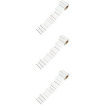 3 Rolls Festival Accessories Paper to School Decor Poster Board White