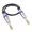 Blue-1m, variant on Professional 6.35mm Male to Male Stereo Cable Amplifier Guitar Connection Cord for Amplifiers, Mixer, Guitars