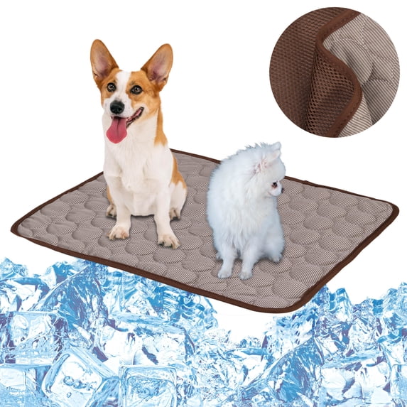 SAYFUT Pet soft Mat Cool Pad Comfortable Cushion Bed for Summer Dog Cat Puppy, 4 Sizes