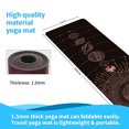 thumbnail image 4 of Zeronic Travel Yoga Mat Non Slip Exercise Suede Portable Mat with Carry Bag All-Purpose Fitness Mat with High Density Anti-Tear Surface for Women, Ideal for Pilates Workout (72" x 24" x 1.5mm Thick), 4 of 5