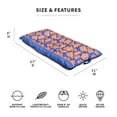 thumbnail image 3 of Big Joe Kona Pool Float, Doubled-Sided Mesh, Quick Draining Fabric, No Inflation Needed, Sweet Shells Berry, 3 of 7