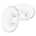 thumbnail image 6 of OFFIGAM 2pcs Bathroom Soap Dish Clear Glass Soap Drainer Bowl Small Round Soap Tray Shower Soap Holder for Bathtub Shower Kitchen Sink, 6 of 10