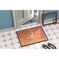 thumbnail image 4 of Orange Fish Watercolor Door Mat, 4 of 4
