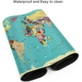 thumbnail image 5 of Extra Large World Map Mouse Pad XXXL Mousepad Gaming Accessories Waterproof Full Desk Cover Mousepad with Stitched Edge for Laptop, Computer and PC, 35.5'''' x 16'''' World Map with Countries, 5 of 6