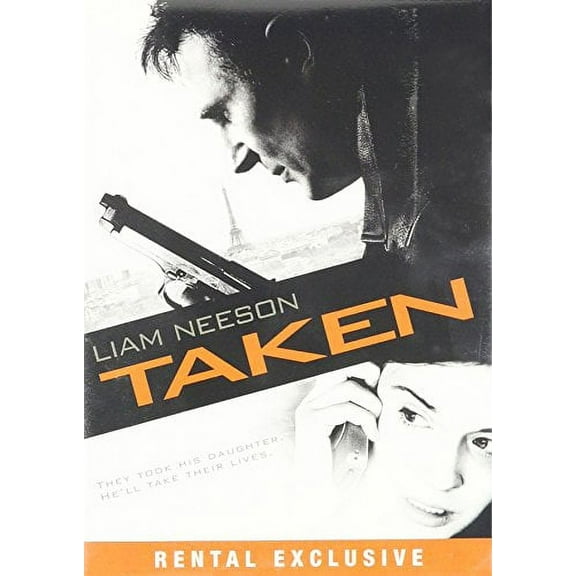 Taken (DVD, 2008, Rental Exclusive) NEW
