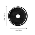 thumbnail image 3 of FRCOLOR Dust-proof Covers 4 Pcs Wheel Center Hub Auto Rim Refit Dust-proof Covers Styling Accessories,2.36"X2.36"X0.59", 3 of 4