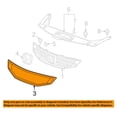 thumbnail image 3 of CAPA For 08-10 Accord Coupe Front Grille Trim Grill Molding Chrome 71122TE0A01, 3 of 5
