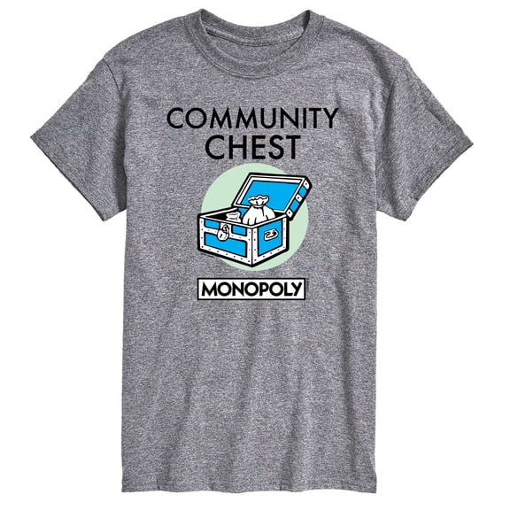Monopoly - Community Chest - Men's Short Sleeve Graphic T-Shirt