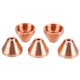 thumbnail image 3 of 5pcs Plasma Shield Cup Cap for MAX45 Cutting Torch Consumables 220673, 3 of 4