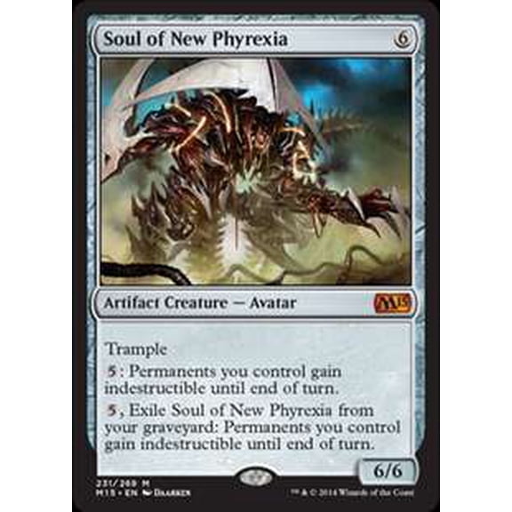 MtG 2015 Core Set Mythic Rare Soul of New Phyrexia #231