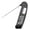 Black, variant on Suodoka Orange LCD Food Thermometer with Foldable Stainless Steel Probe for BBQ Cooking Kitchen, Digital Read Tester (5.91 in / 15 cm)