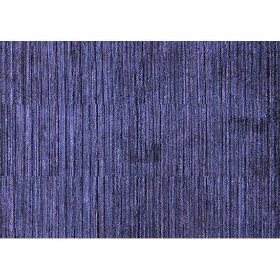 Ahgly Company Indoor Rectangle Abstract Blue Modern Area Rugs, 7' x 10'
