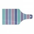 thumbnail image 1 of Pastel Cutting Board, Abstract Art Style Vector Illustration of Polka Dot with Stripes Print, Tempered Glass Cutting and Serving Board, Wine Bottle Shape, Violet and Violet Blue, by Ambesonne, 1 of 1