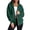 1# Army Green, variant on Zip Up Hoodie Women Oversized Zip Up Y2K Hoodies Casual Long Sleeve Sweatshirts Fall Spring Track Jackets Red 3XL