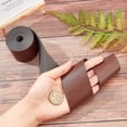 thumbnail image 3 of Tiras de cuero de 5 cm de ancho, cordón plano, 198 cm de largo, ideales para hacer correas de cuero para bolsos, cinturones, asas para muebles y café., 3 of 9