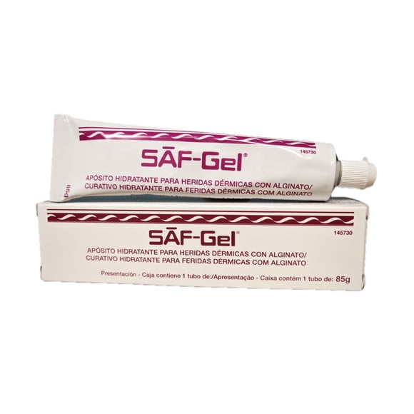 SAF-Gel Apósito Hidratante Para Heridas Con Alginato Tubo 85g