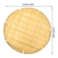 thumbnail image 5 of Monyance Snack Woven Plates 4pcs Kitchen Fruit Basket Vegetable Holder Snack Candy Nuts Plate Centerpiece(5.91X5.91X2.17Inches), 5 of 10