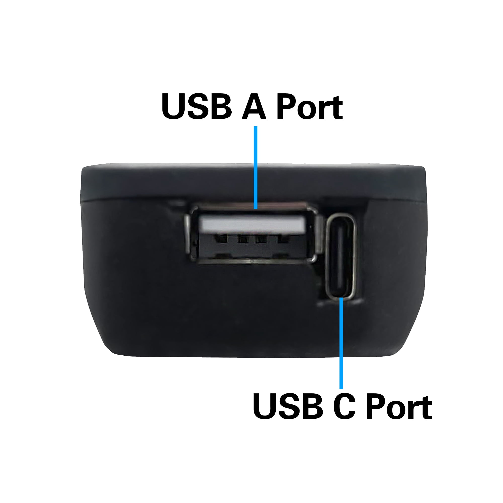 2 Button 5 pin Remote Hand Control Replacement with USB A C Ports and Backlight for Electric Recliner Sofa Lift Chairs
