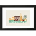 thumbnail image 2 of City Living Brooklyn Natural Framed Print Wall Art, 2 of 5