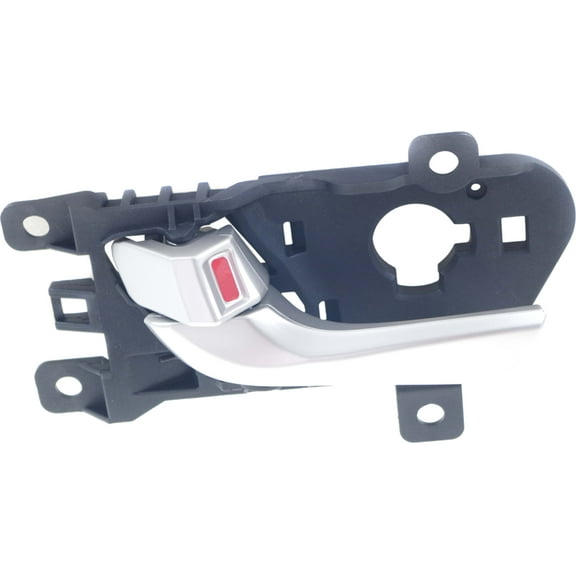 Interior Door Handle Compatible with 2013-2019 Hyundai Santa Fe Front, Driver Side Silver