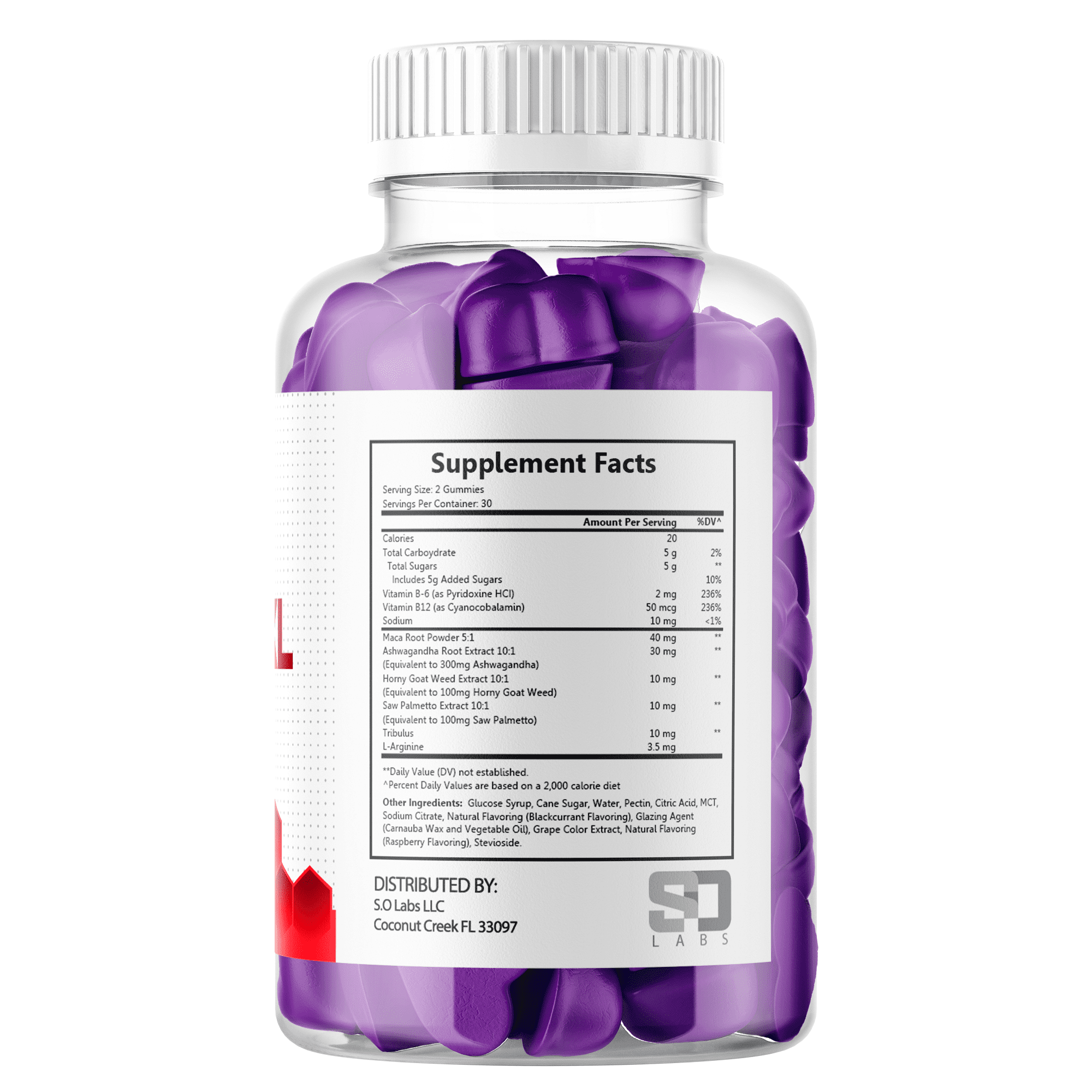 Vital Pump XL Gummies for Men Maximum Strength Vitamin Supplement 180 Gummies