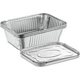 thumbnail image 5 of 10 Pack Diplastible 9" x 13" Half Size Disposable Aluminum Foil Pans with Lids Take-Out Containers., 5 of 6